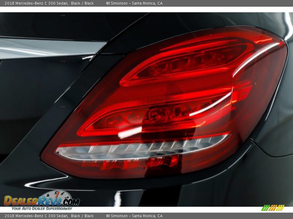 2018 Mercedes-Benz C 300 Sedan Black / Black Photo #5