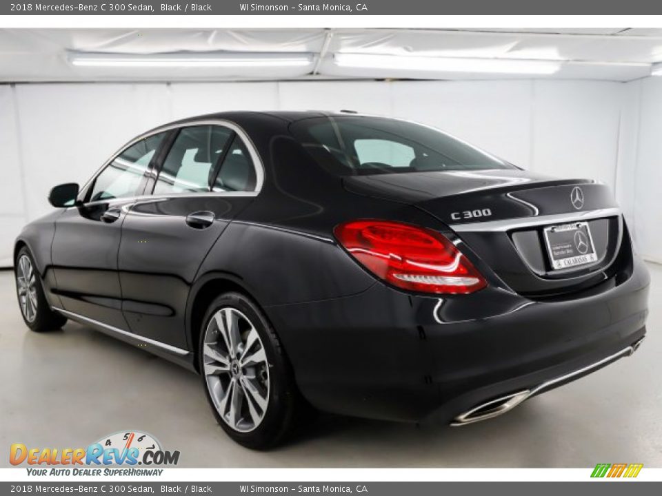 2018 Mercedes-Benz C 300 Sedan Black / Black Photo #11