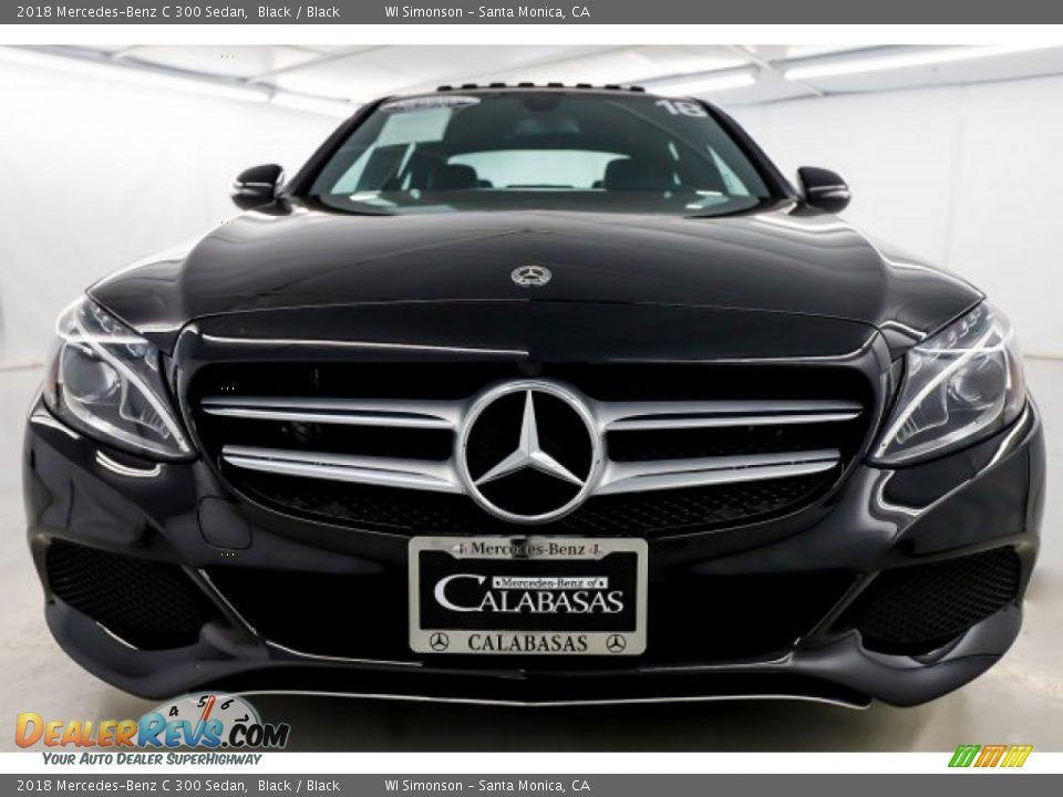 2018 Mercedes-Benz C 300 Sedan Black / Black Photo #15