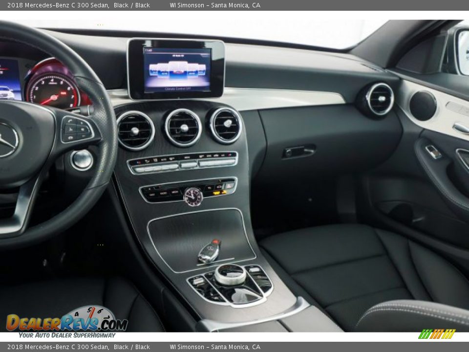 2018 Mercedes-Benz C 300 Sedan Black / Black Photo #25