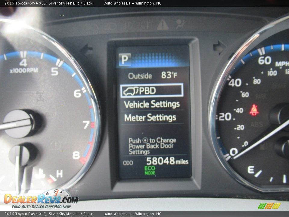 2016 Toyota RAV4 XLE Silver Sky Metallic / Black Photo #17