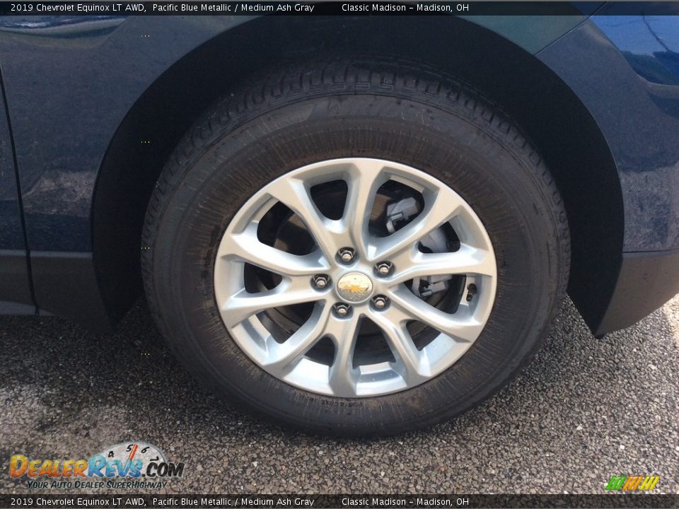 2019 Chevrolet Equinox LT AWD Pacific Blue Metallic / Medium Ash Gray Photo #7