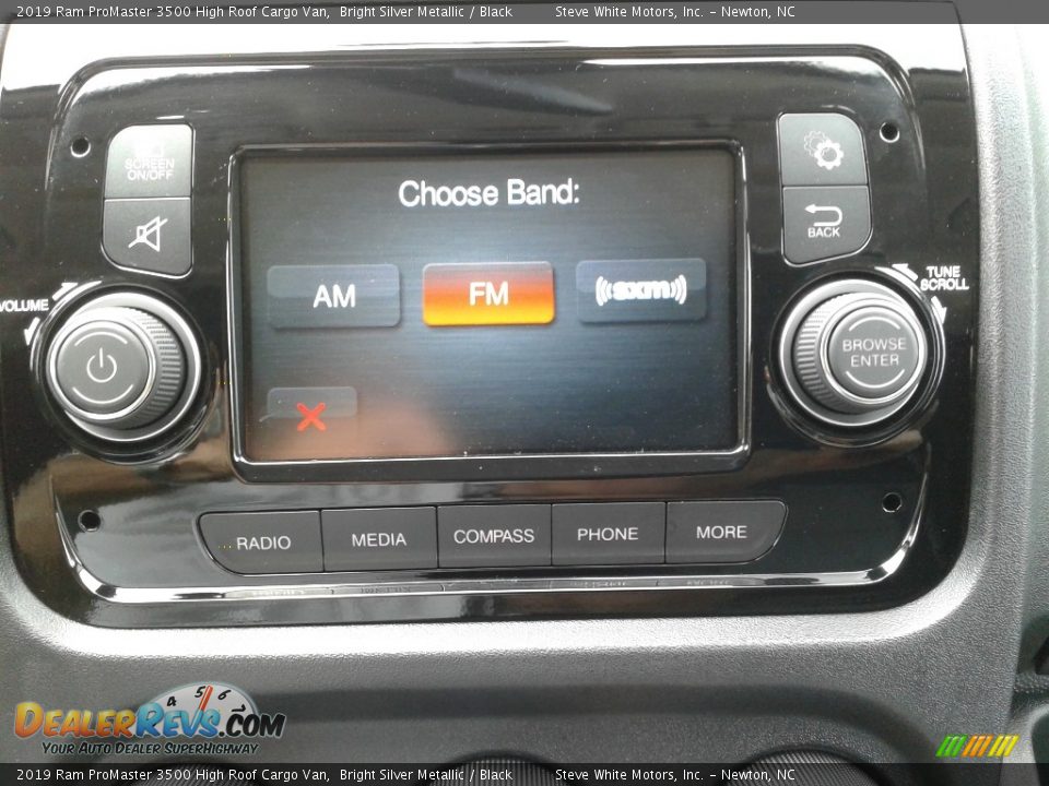 2019 Ram ProMaster 3500 High Roof Cargo Van Bright Silver Metallic / Black Photo #19