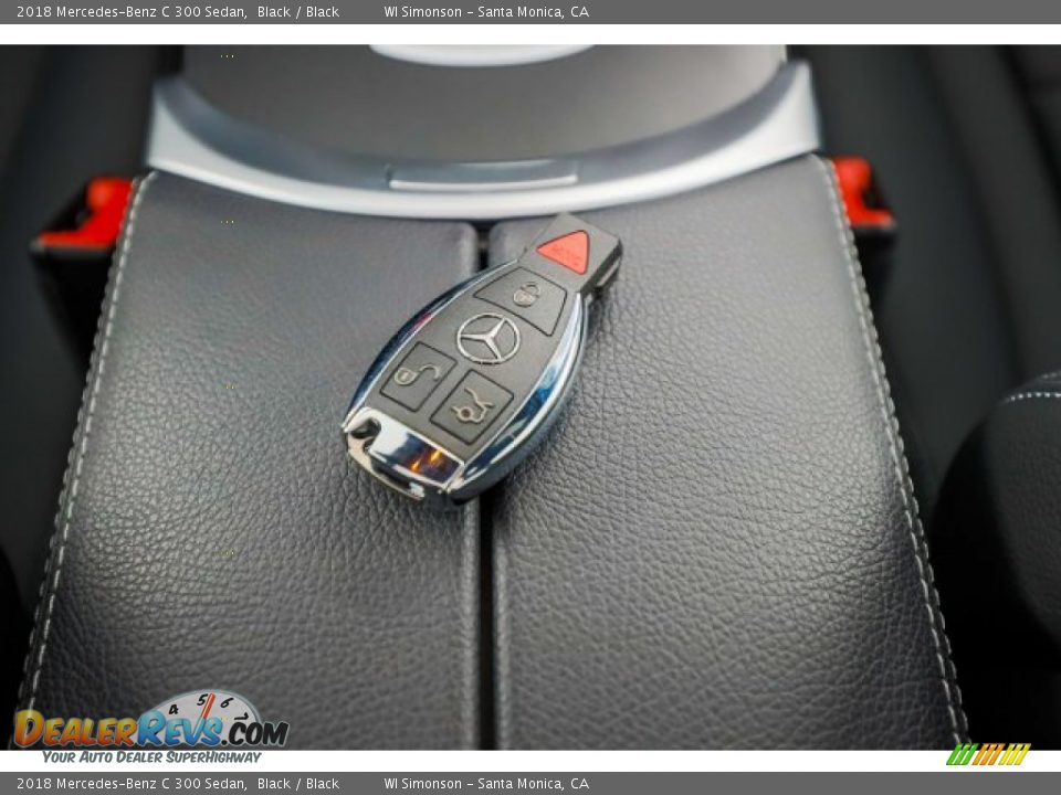 2018 Mercedes-Benz C 300 Sedan Black / Black Photo #28