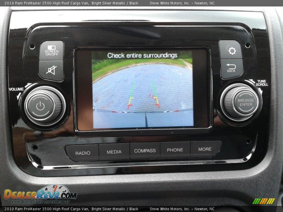 2019 Ram ProMaster 3500 High Roof Cargo Van Bright Silver Metallic / Black Photo #20
