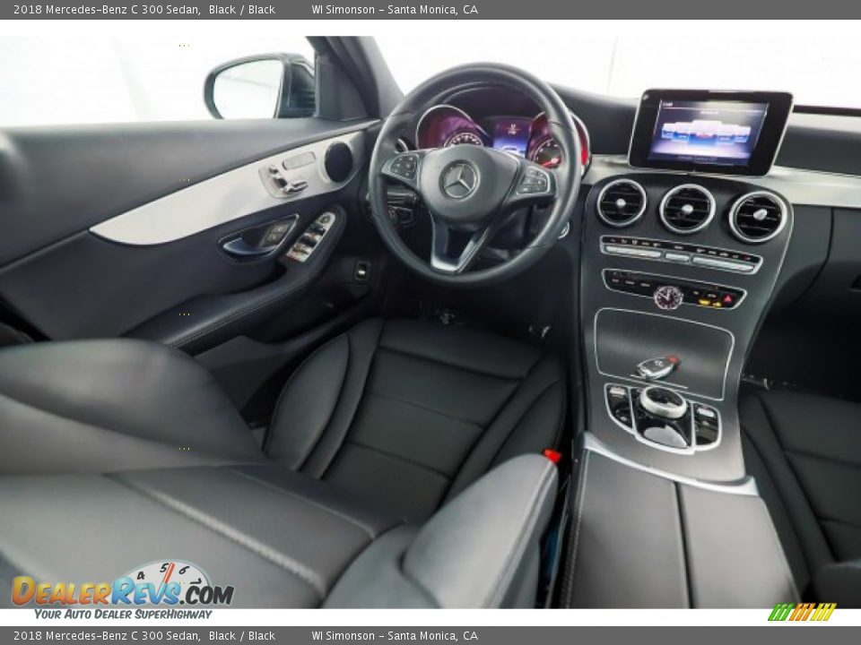 2018 Mercedes-Benz C 300 Sedan Black / Black Photo #29