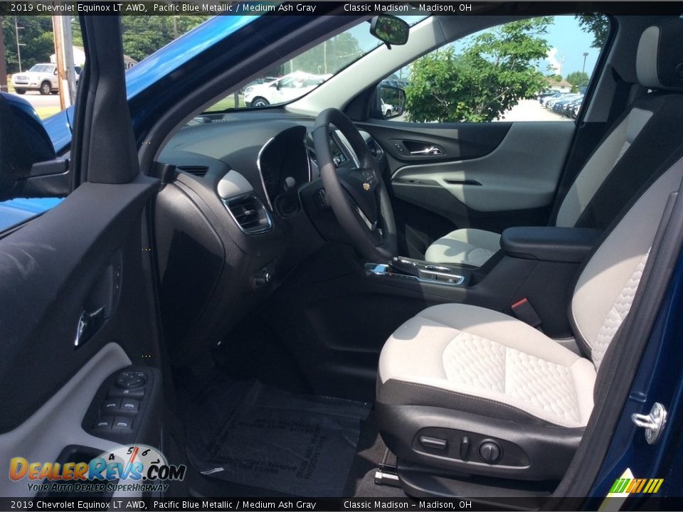 2019 Chevrolet Equinox LT AWD Pacific Blue Metallic / Medium Ash Gray Photo #9