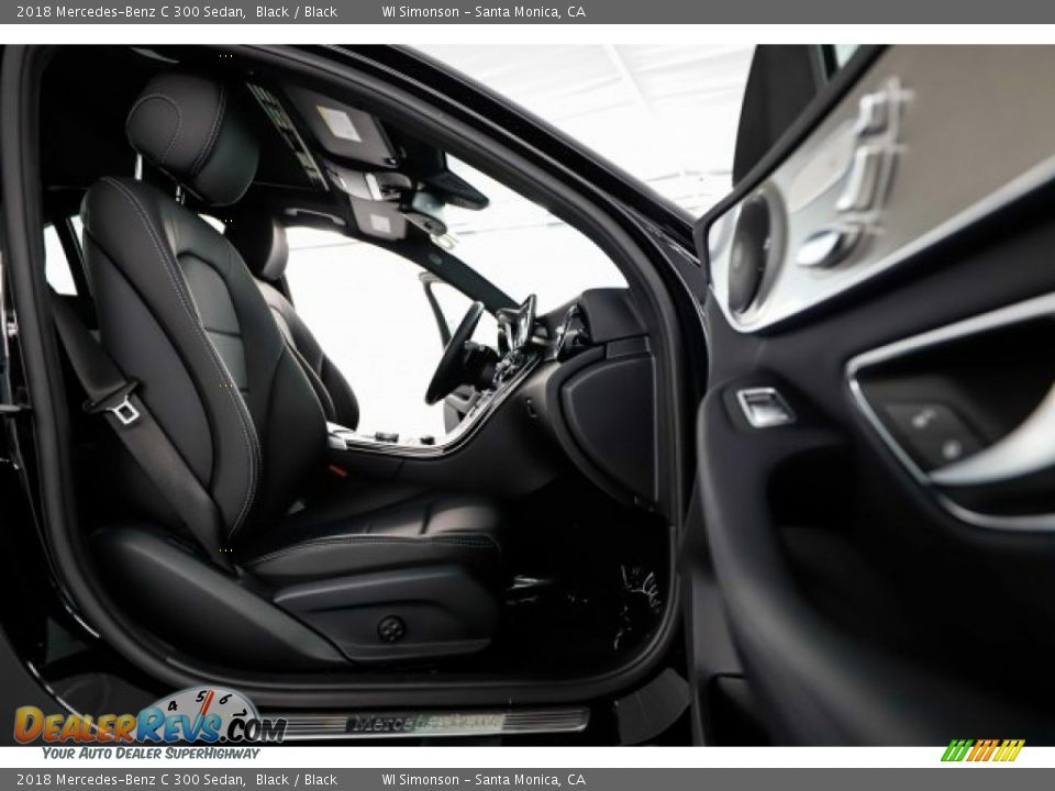 2018 Mercedes-Benz C 300 Sedan Black / Black Photo #30