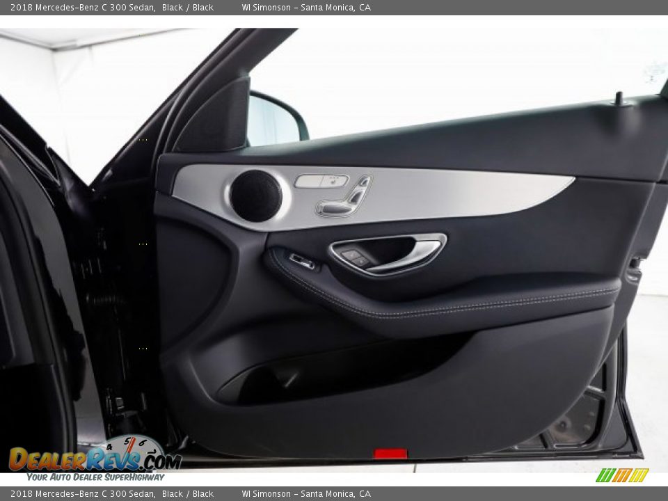 2018 Mercedes-Benz C 300 Sedan Black / Black Photo #31