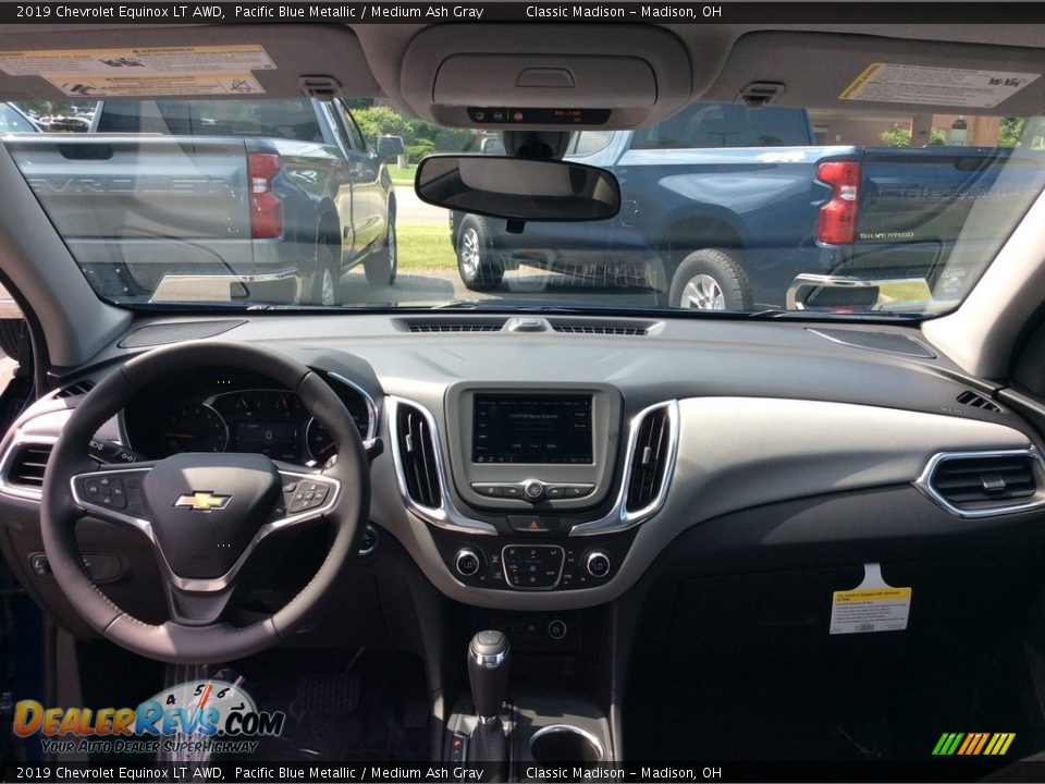 2019 Chevrolet Equinox LT AWD Pacific Blue Metallic / Medium Ash Gray Photo #11