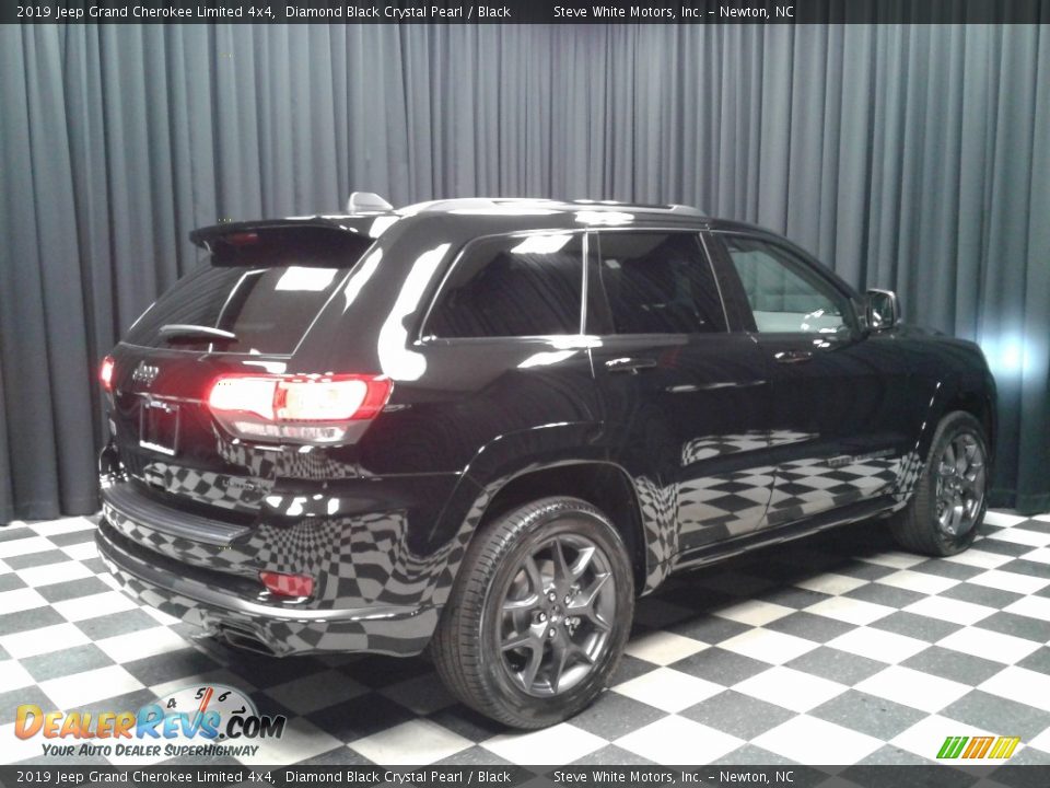 2019 Jeep Grand Cherokee Limited 4x4 Diamond Black Crystal Pearl / Black Photo #6