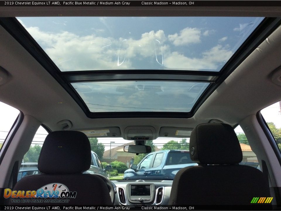 2019 Chevrolet Equinox LT AWD Pacific Blue Metallic / Medium Ash Gray Photo #23