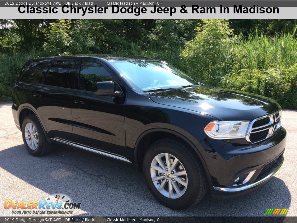 2019 Dodge Durango SXT AWD DB Black / Black Photo #1
