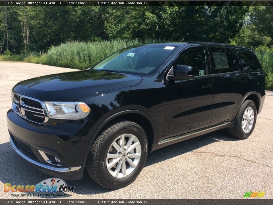 2019 Dodge Durango SXT AWD DB Black / Black Photo #3
