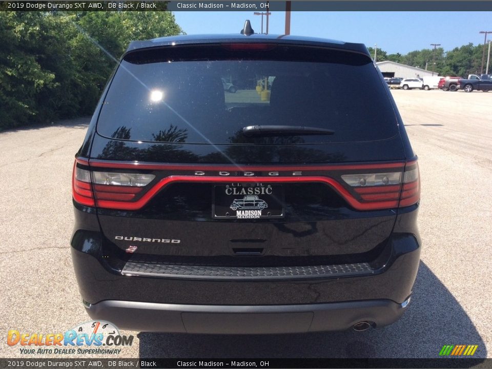 2019 Dodge Durango SXT AWD DB Black / Black Photo #6