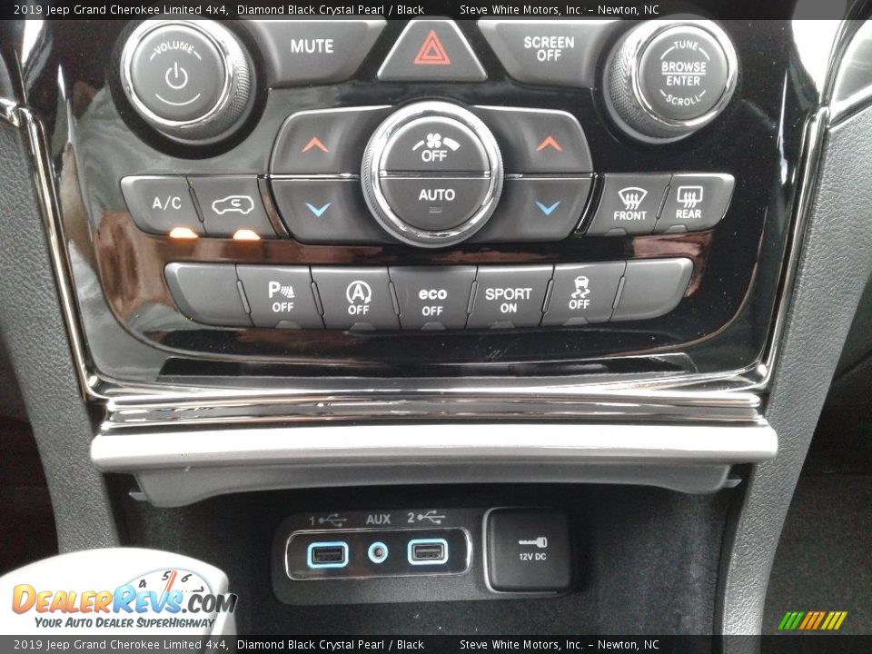 2019 Jeep Grand Cherokee Limited 4x4 Diamond Black Crystal Pearl / Black Photo #30
