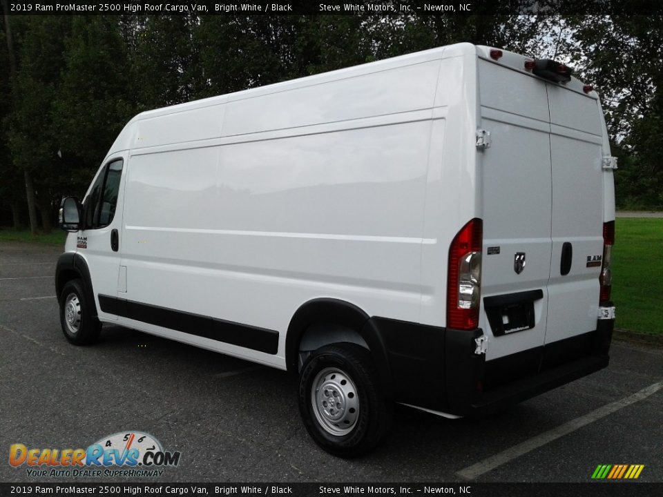 2019 Ram ProMaster 2500 High Roof Cargo Van Bright White / Black Photo #8