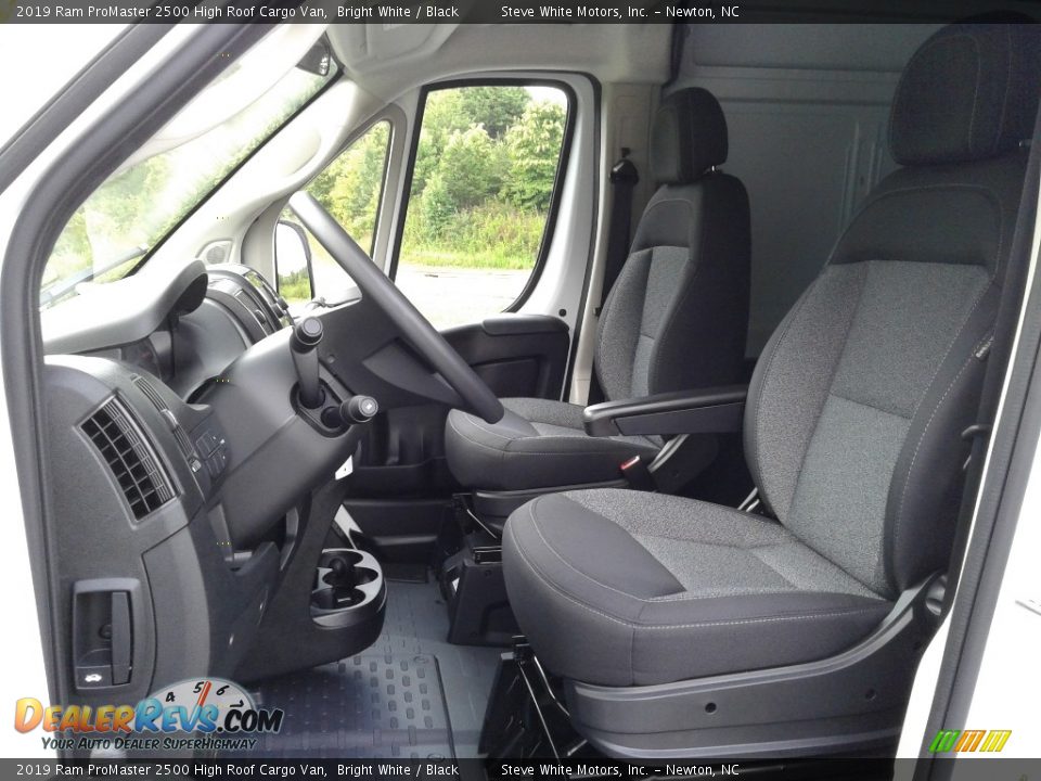 2019 Ram ProMaster 2500 High Roof Cargo Van Bright White / Black Photo #10