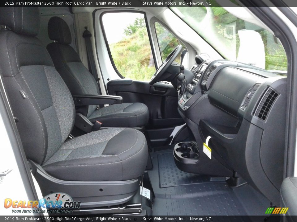 2019 Ram ProMaster 2500 High Roof Cargo Van Bright White / Black Photo #13