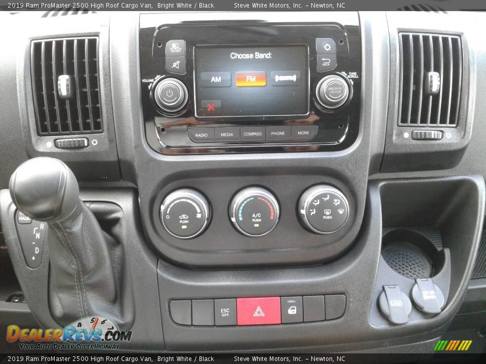 2019 Ram ProMaster 2500 High Roof Cargo Van Bright White / Black Photo #18