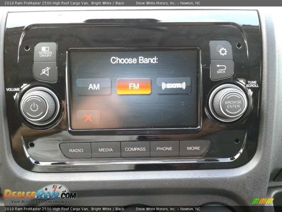 2019 Ram ProMaster 2500 High Roof Cargo Van Bright White / Black Photo #19