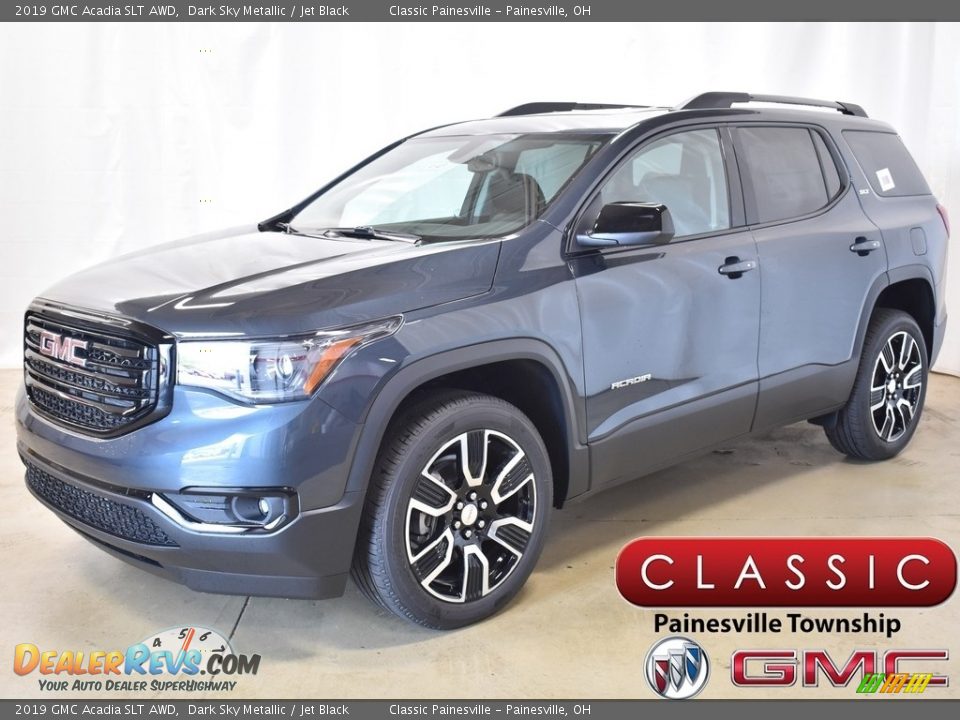 2019 GMC Acadia SLT AWD Dark Sky Metallic / Jet Black Photo #1