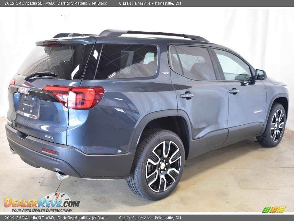 2019 GMC Acadia SLT AWD Dark Sky Metallic / Jet Black Photo #2