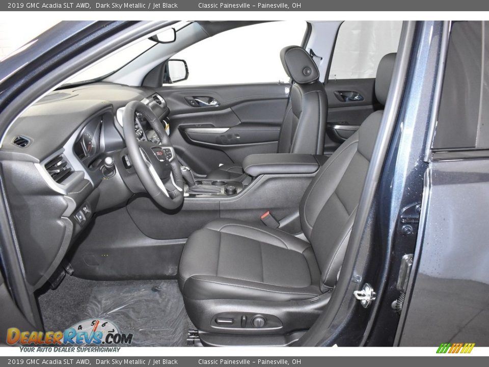 2019 GMC Acadia SLT AWD Dark Sky Metallic / Jet Black Photo #7