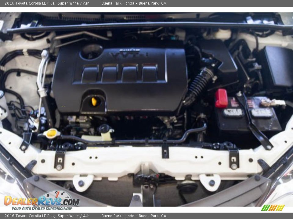 2016 Toyota Corolla LE Plus Super White / Ash Photo #32