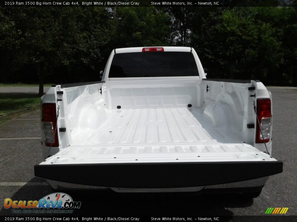 2019 Ram 3500 Big Horn Crew Cab 4x4 Bright White / Black/Diesel Gray Photo #13