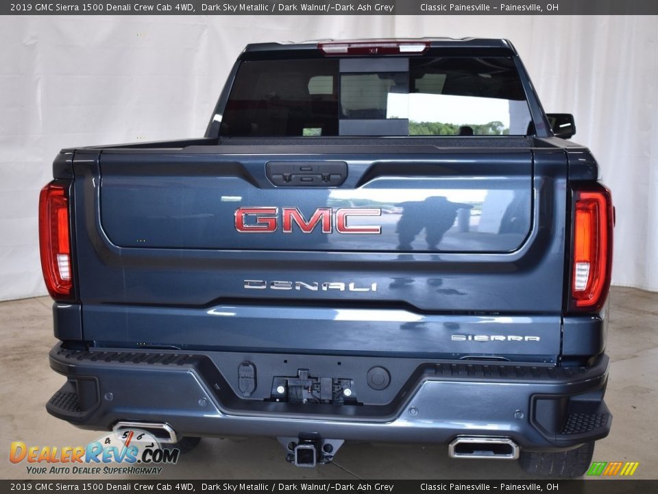 2019 GMC Sierra 1500 Denali Crew Cab 4WD Dark Sky Metallic / Dark Walnut/­Dark Ash Grey Photo #3