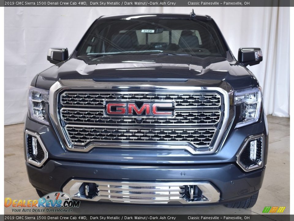 2019 GMC Sierra 1500 Denali Crew Cab 4WD Dark Sky Metallic / Dark Walnut/­Dark Ash Grey Photo #4