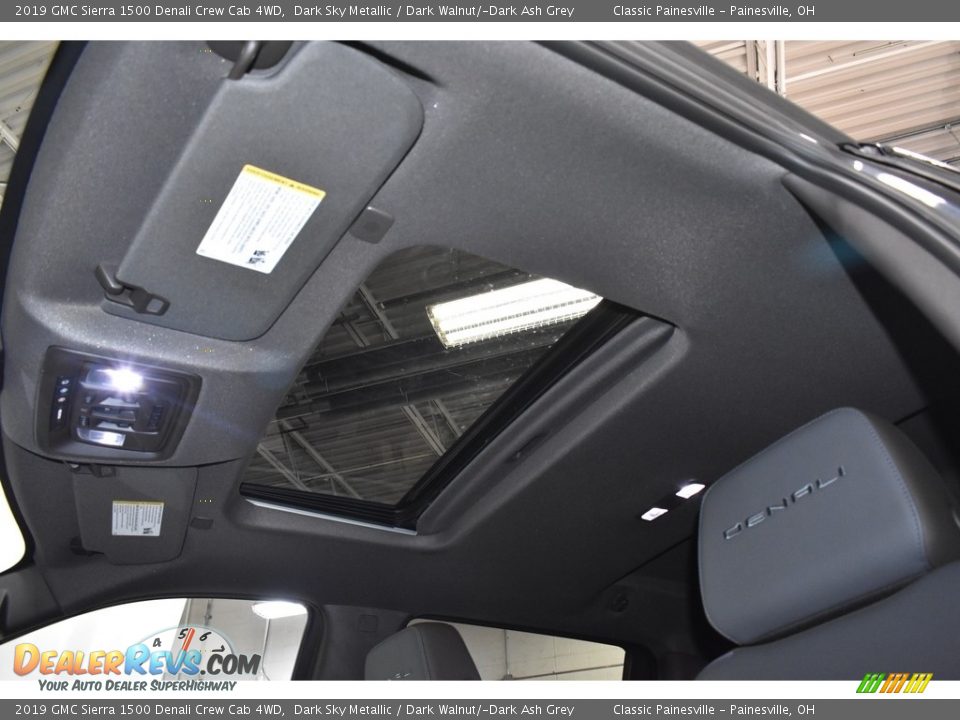 2019 GMC Sierra 1500 Denali Crew Cab 4WD Dark Sky Metallic / Dark Walnut/­Dark Ash Grey Photo #6