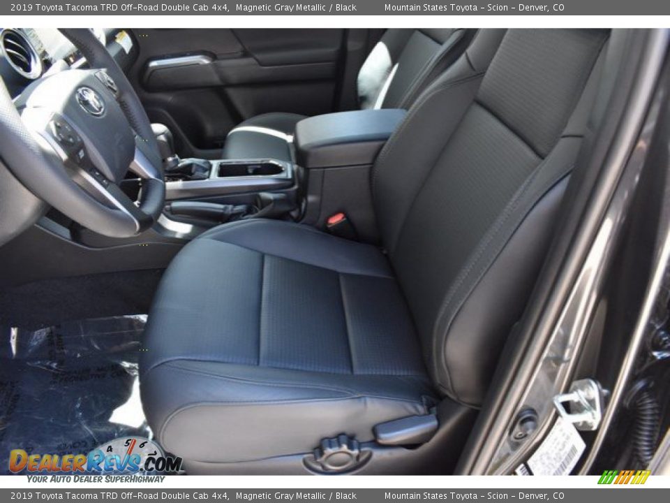 2019 Toyota Tacoma TRD Off-Road Double Cab 4x4 Magnetic Gray Metallic / Black Photo #6