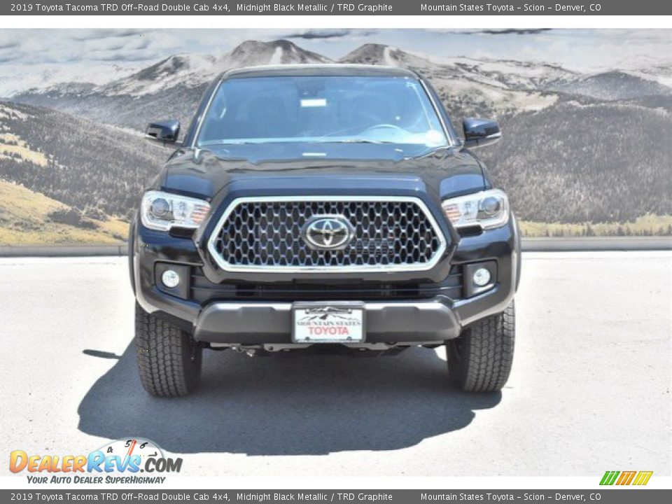 2019 Toyota Tacoma TRD Off-Road Double Cab 4x4 Midnight Black Metallic / TRD Graphite Photo #2