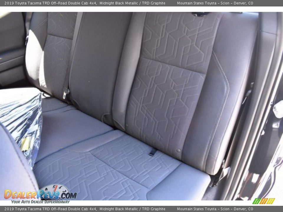 2019 Toyota Tacoma TRD Off-Road Double Cab 4x4 Midnight Black Metallic / TRD Graphite Photo #9