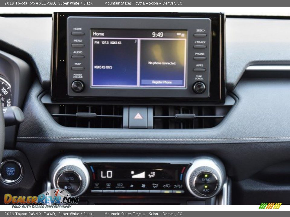 2019 Toyota RAV4 XLE AWD Super White / Black Photo #9