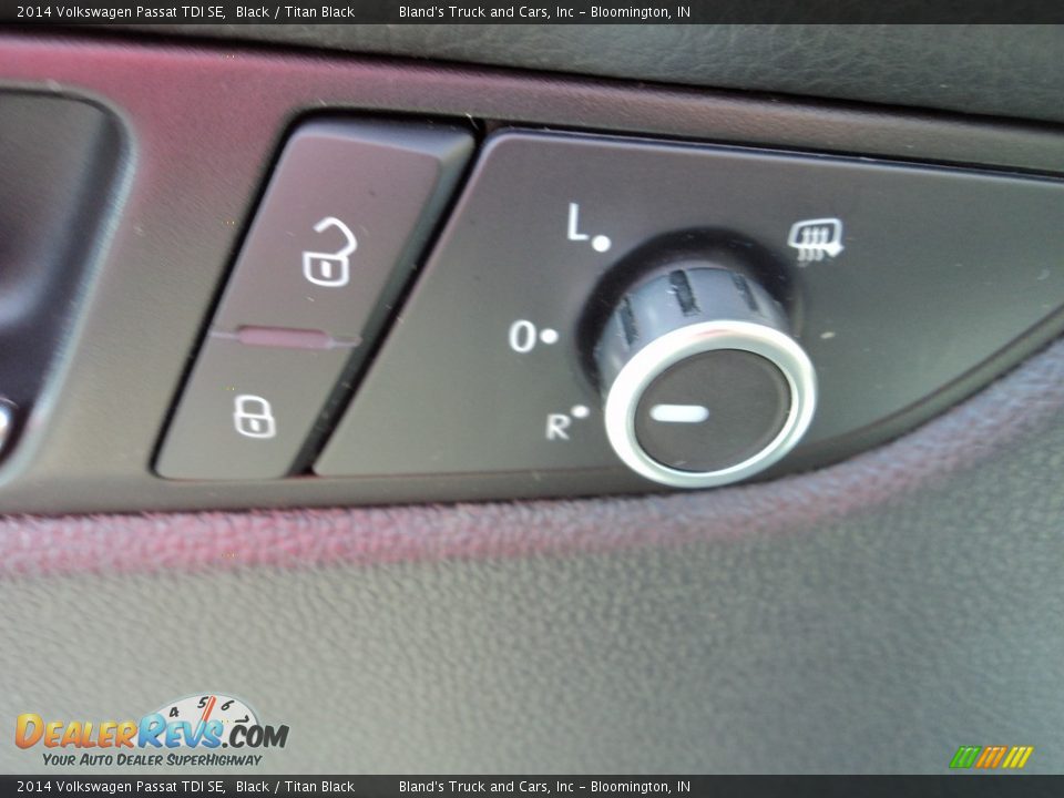 2014 Volkswagen Passat TDI SE Black / Titan Black Photo #11