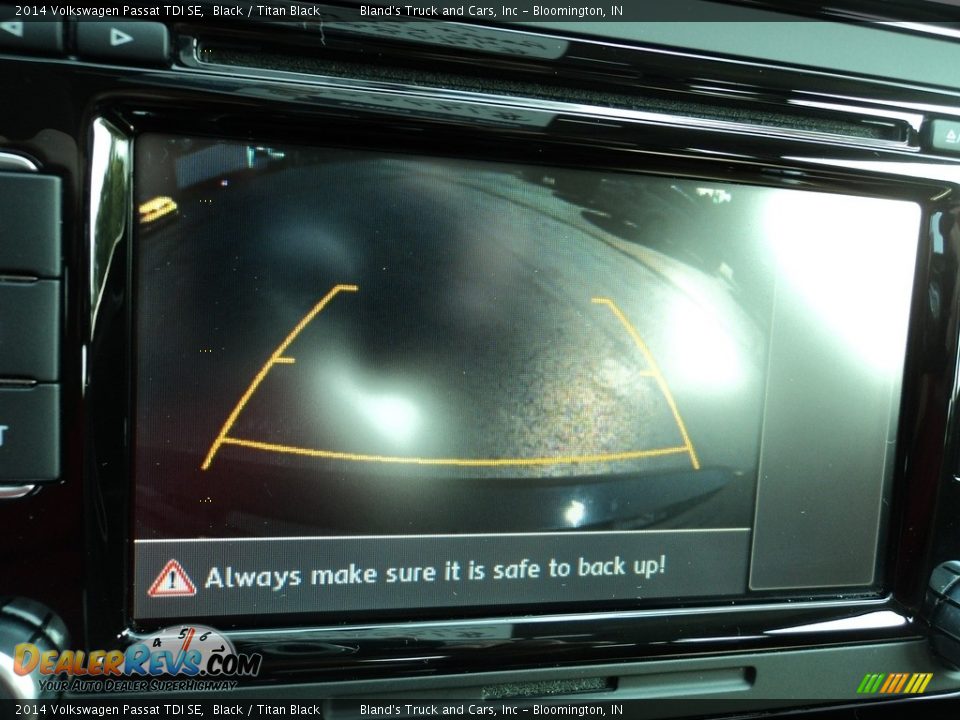 2014 Volkswagen Passat TDI SE Black / Titan Black Photo #20