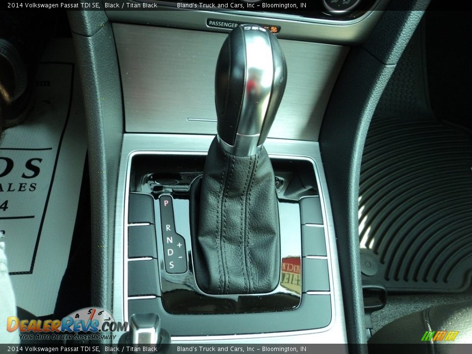 2014 Volkswagen Passat TDI SE Black / Titan Black Photo #23