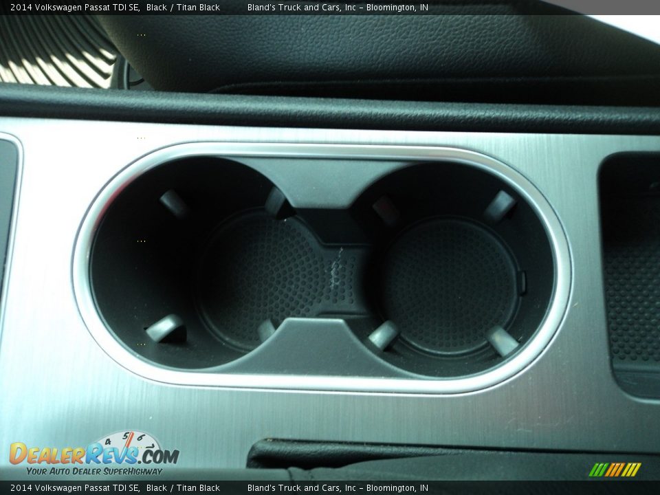 2014 Volkswagen Passat TDI SE Black / Titan Black Photo #24