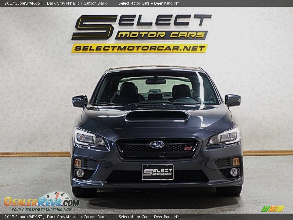 2017 Subaru WRX STI Dark Gray Metallic / Carbon Black Photo #2