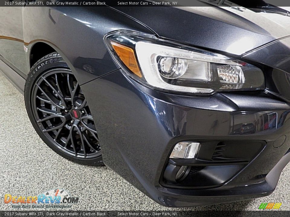 2017 Subaru WRX STI Dark Gray Metallic / Carbon Black Photo #7