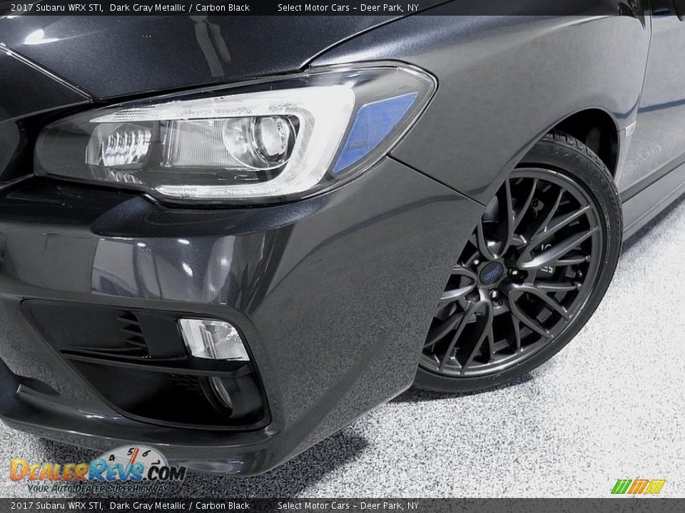 2017 Subaru WRX STI Dark Gray Metallic / Carbon Black Photo #8