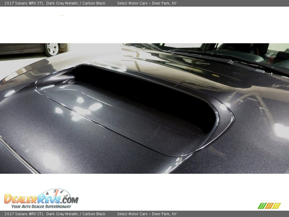 2017 Subaru WRX STI Dark Gray Metallic / Carbon Black Photo #10