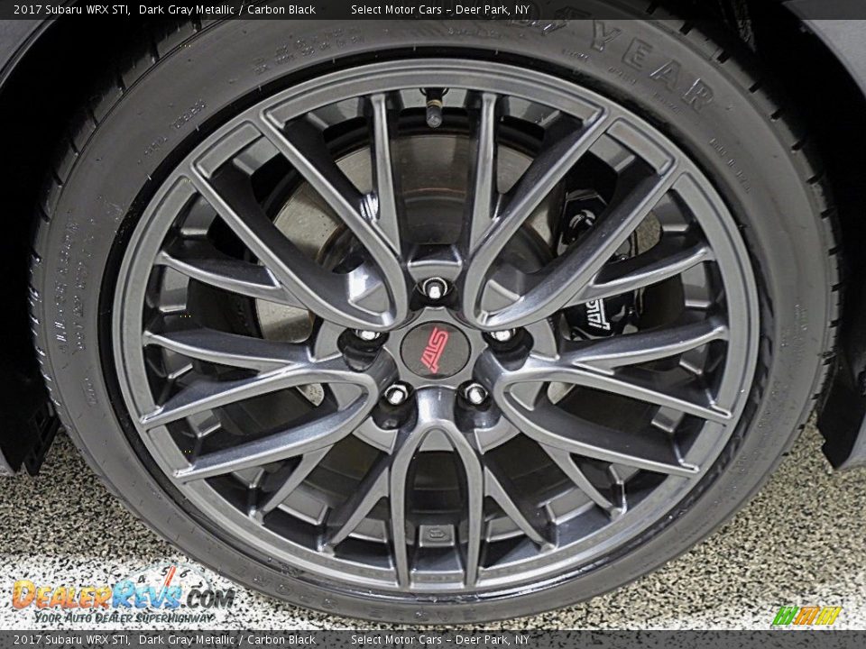 2017 Subaru WRX STI Dark Gray Metallic / Carbon Black Photo #11