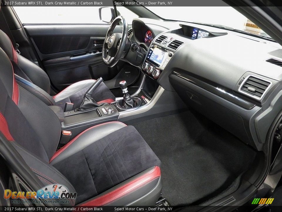 2017 Subaru WRX STI Dark Gray Metallic / Carbon Black Photo #15