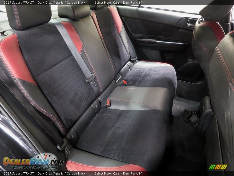 2017 Subaru WRX STI Dark Gray Metallic / Carbon Black Photo #16