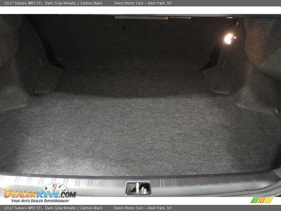 2017 Subaru WRX STI Dark Gray Metallic / Carbon Black Photo #19