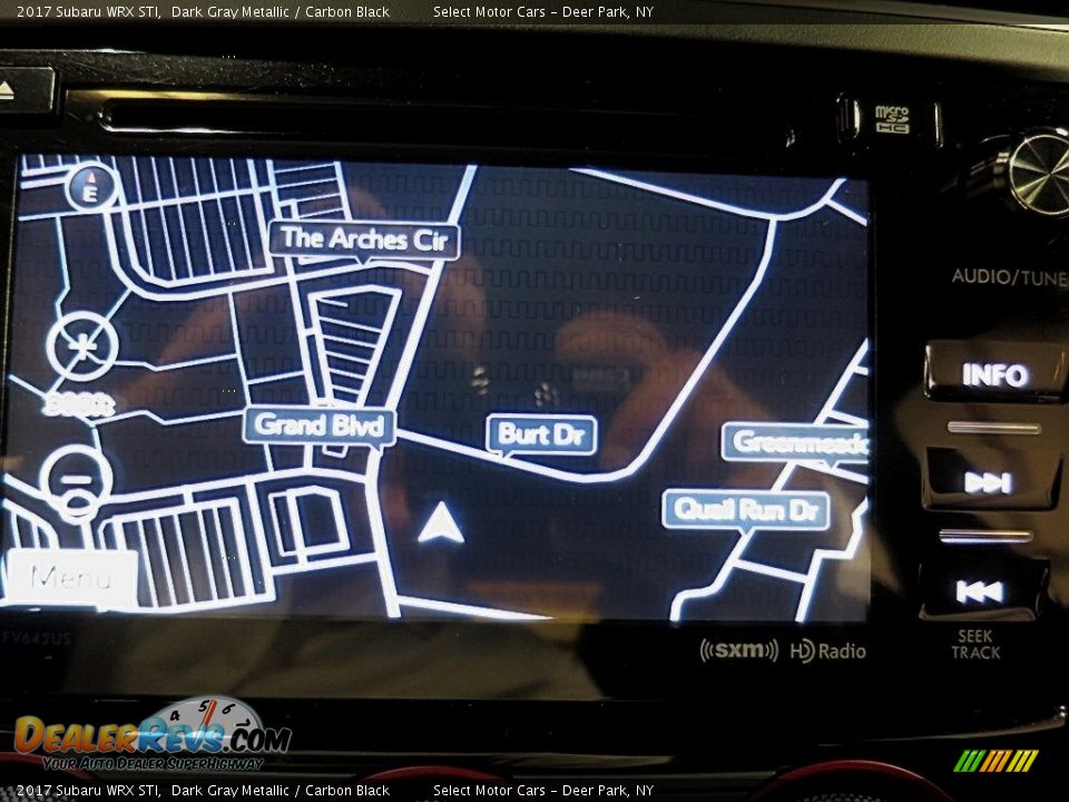 2017 Subaru WRX STI Dark Gray Metallic / Carbon Black Photo #20